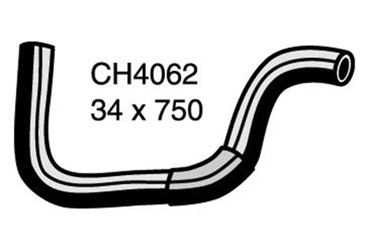 Radiator Lower Hose  - MITSUBISHI TRITON MK - 2.8L I4 Turbo DIESEL - Manual & Auto, , scaau_hi-res