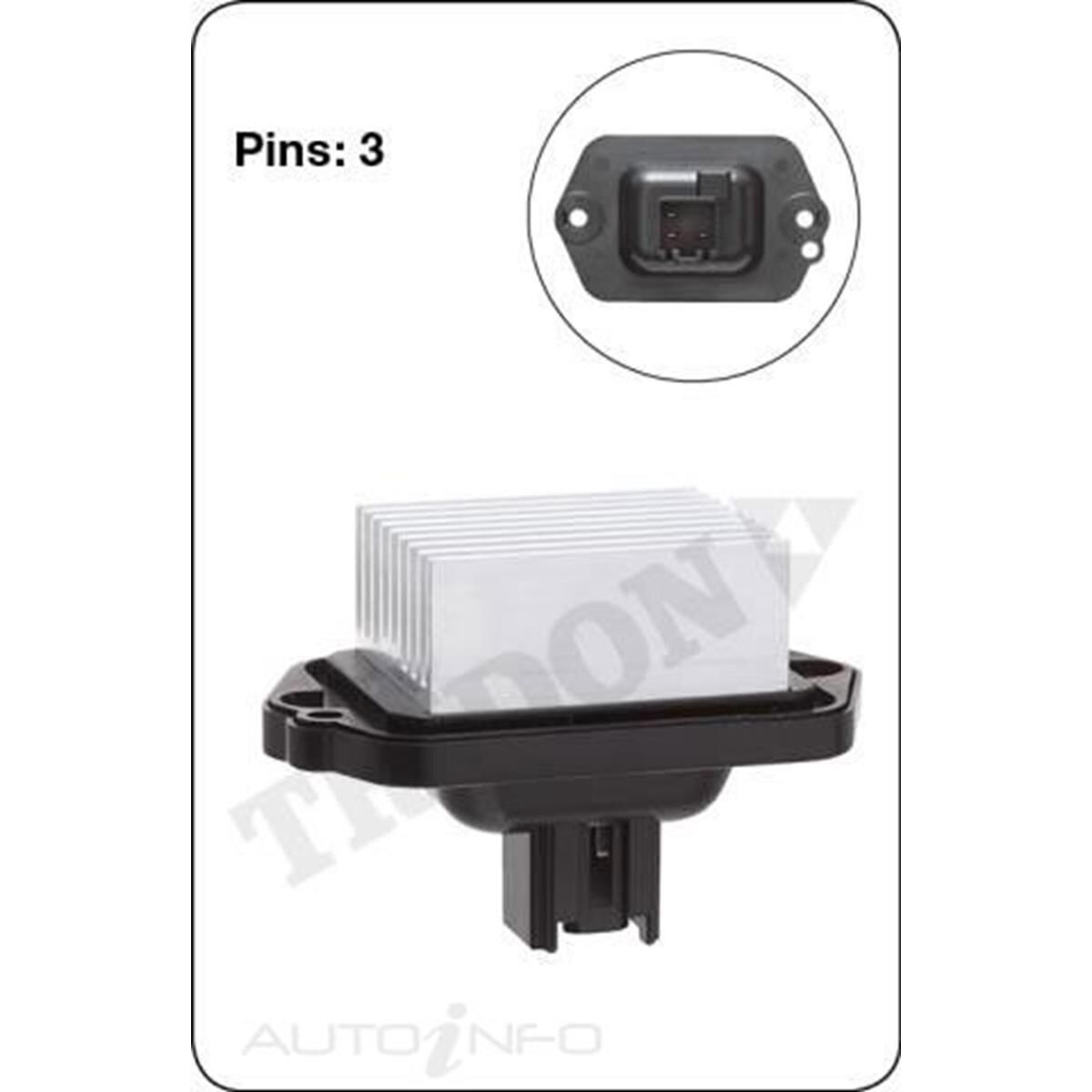 TRIDON HEATER FAN RESISTOR, , scaau_hi-res