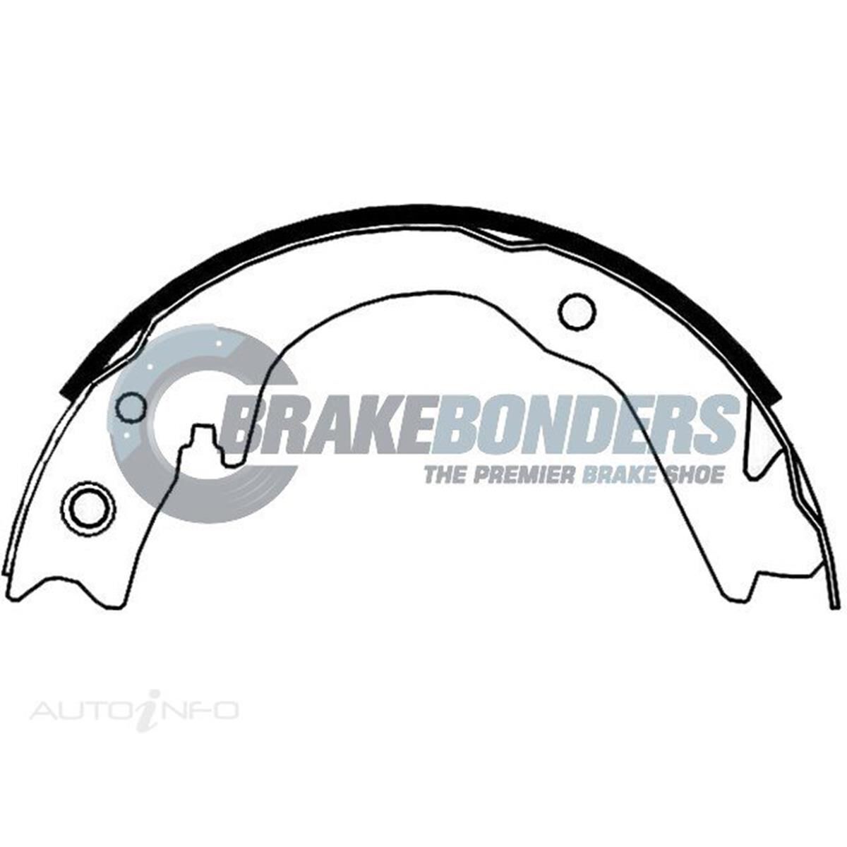 Brake Shoes - Subaru Parking Brake 192mm, , scaau_hi-res