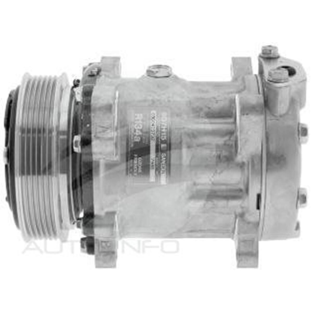 COMP SD7H15 12V 6P 119mm V/PAD, , scaau_hi-res