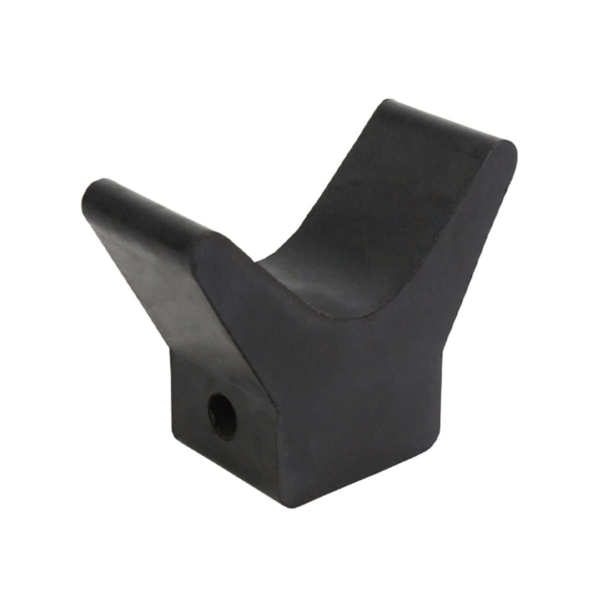 Sunrise 3" Rubber V Block 12mm Bore 62mm Base Black, , scaau_hi-res