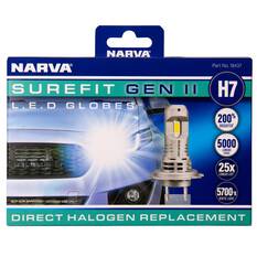 NARVA H7 SUREFIT LED GLOBES GEN II, , scaau_hi-res