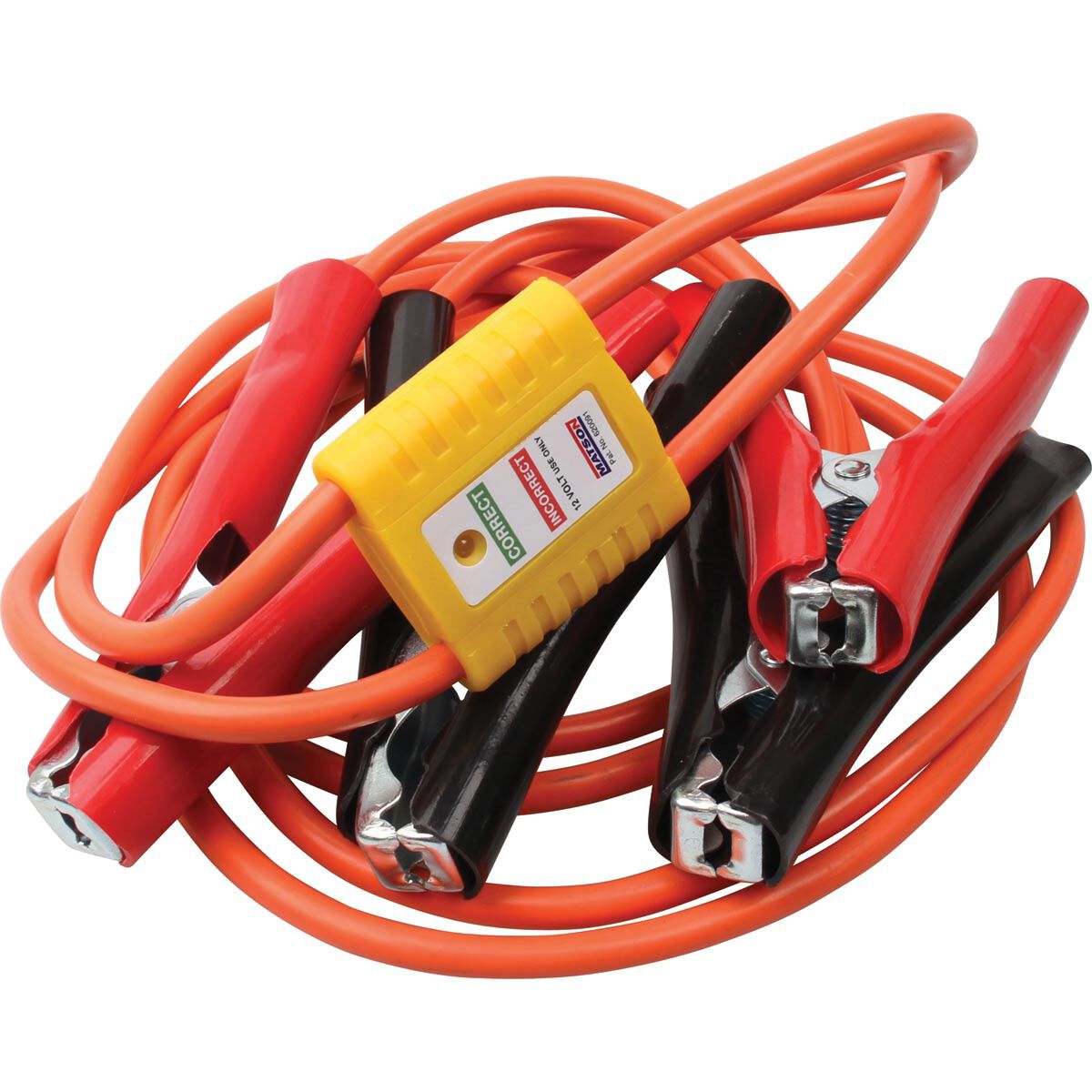 JUMPER LEADS ANTI ZAP 10MM2 2.4M, , scaau_hi-res