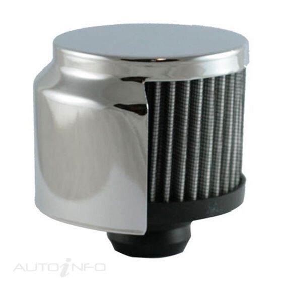 OIL CAP CHROME PUSH IN WITH HOODED SHIELD, , scaau_hi-res