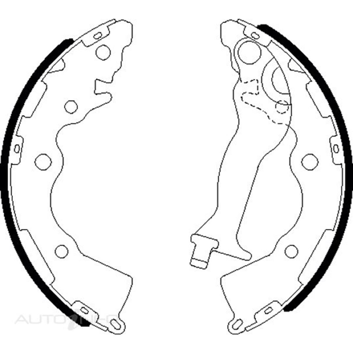 BENDIX BRAKE SHOES, , scaau_hi-res
