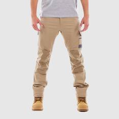 TRADIE FLEX CONTRAST CARGO PANT KHAKI 92, , scaau_hi-res