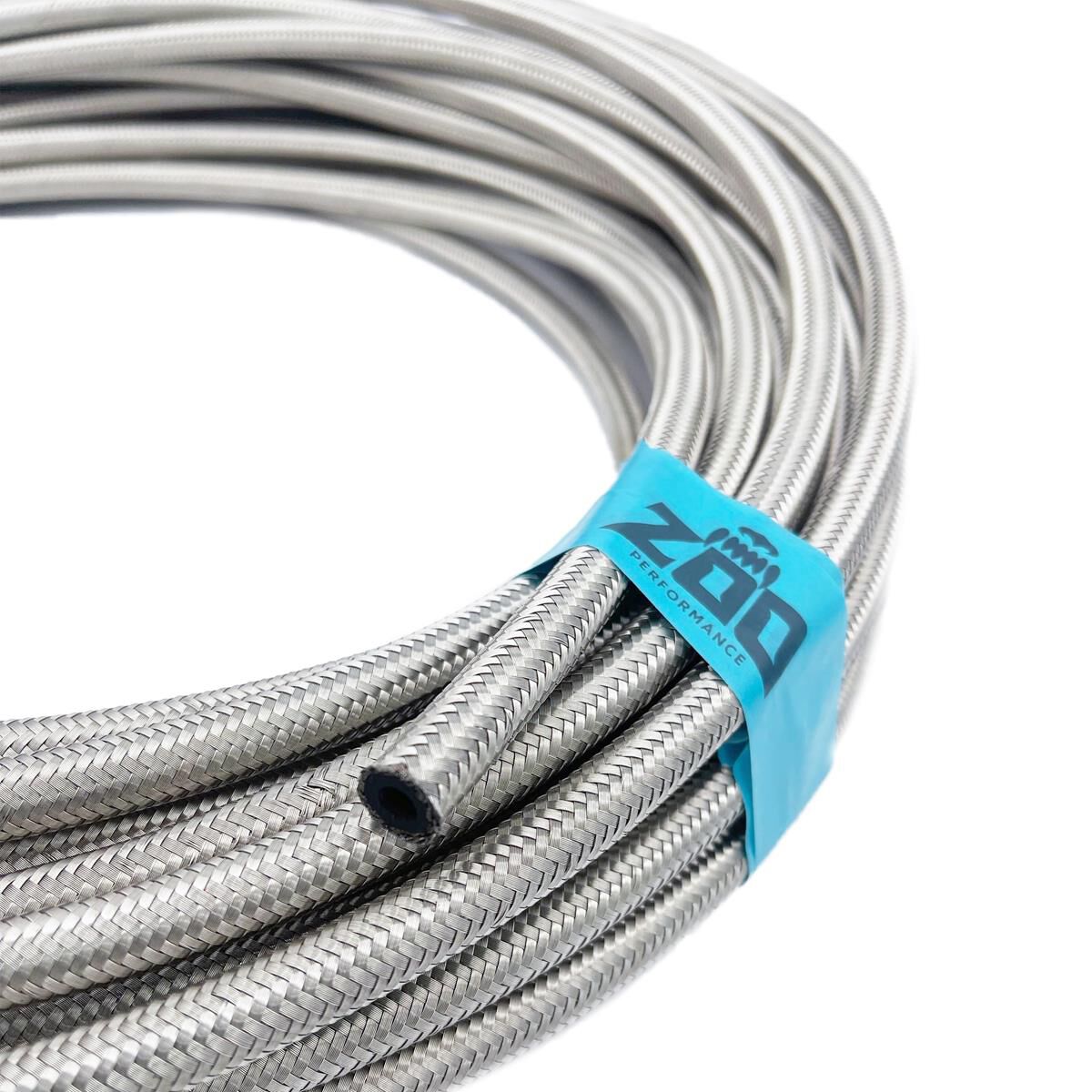 100 SERIES AN8 STAINLESS STEEL BRAIDED HOSE, , scaau_hi-res
