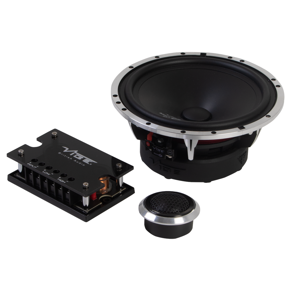 BLACKAIR 6.5&rdquo; Inch Component speaker, 4ohm, 140 watts RMS, , scaau_hi-res