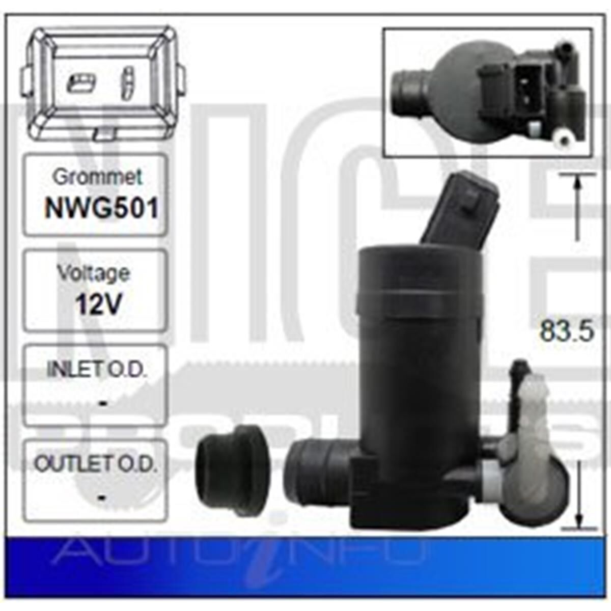 Washer Pump, , scaau_hi-res