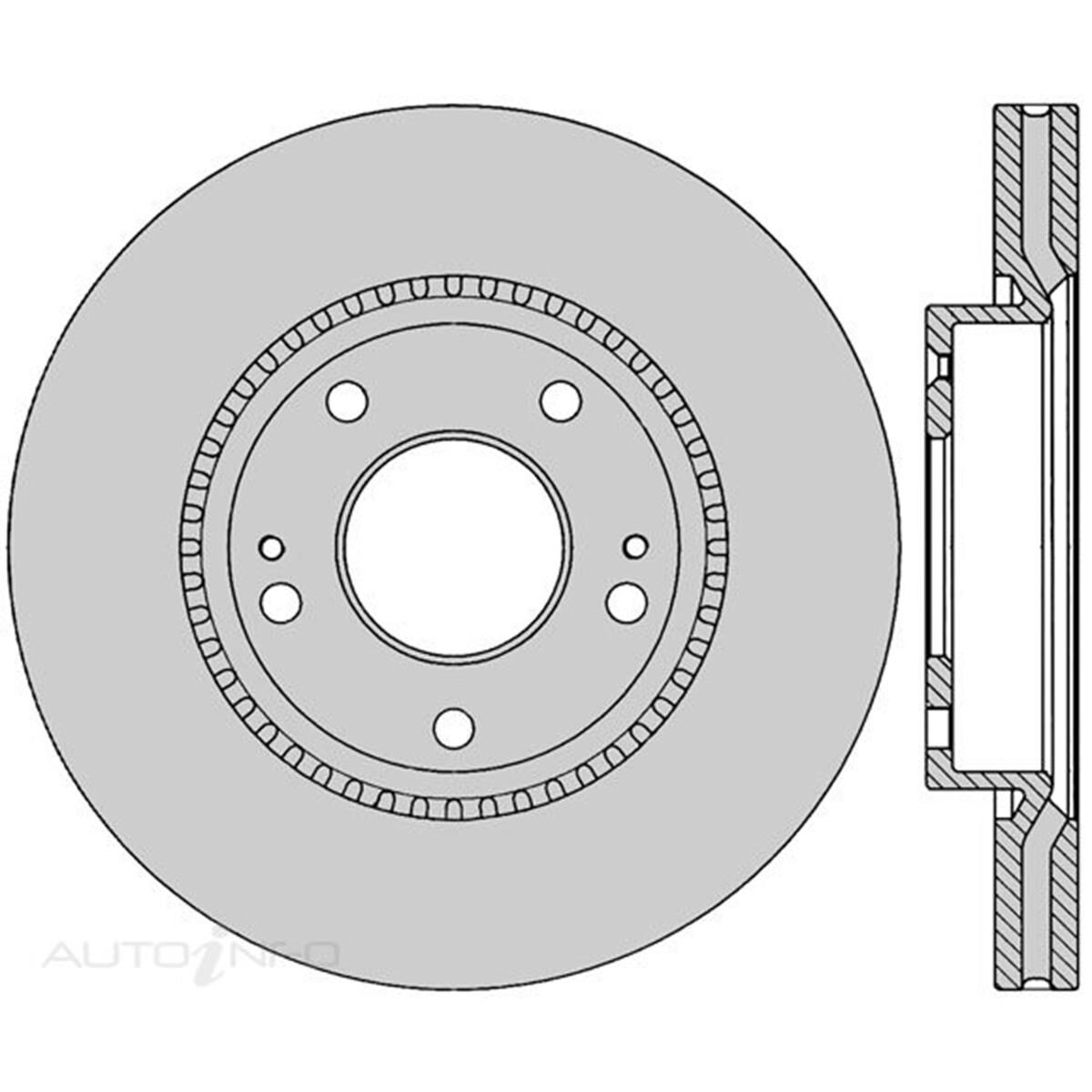 Protex Ultra Brake Rotor - DR468 | Supercheap Auto
