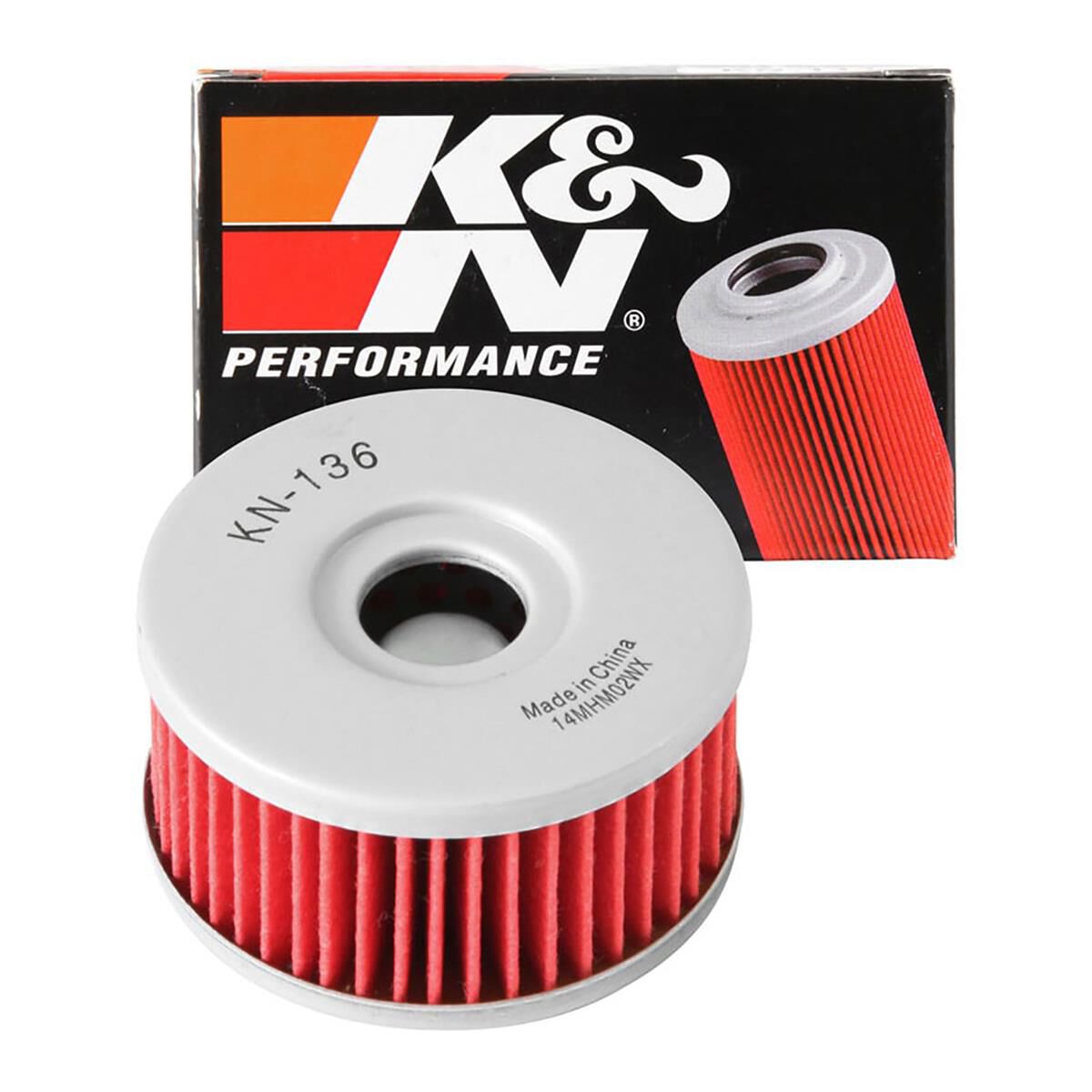 K&N OIL FILTER KN-136, , scaau_hi-res