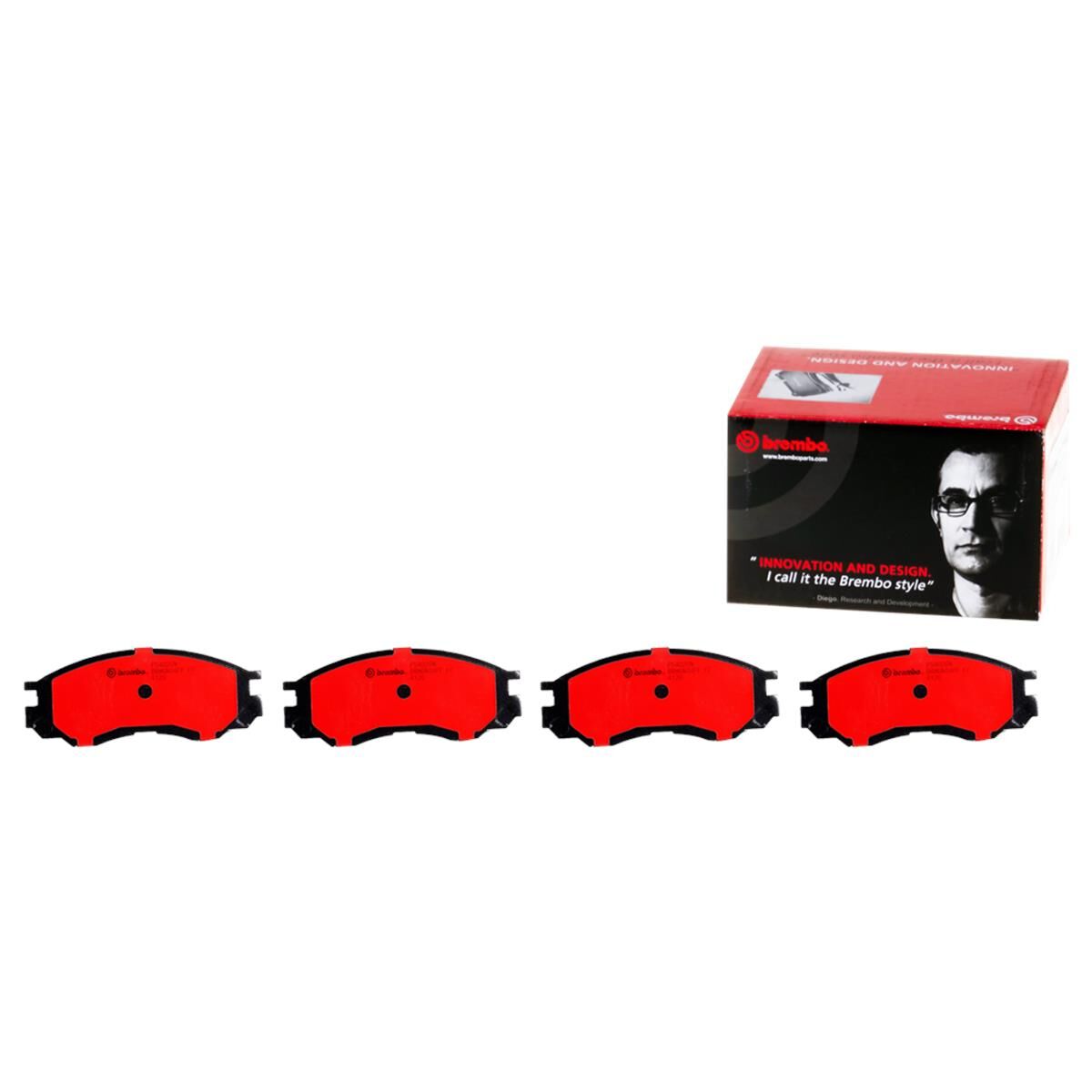 Brembo Prime Ceramic Disc Brake Pad Set - P54020N | Supercheap Auto
