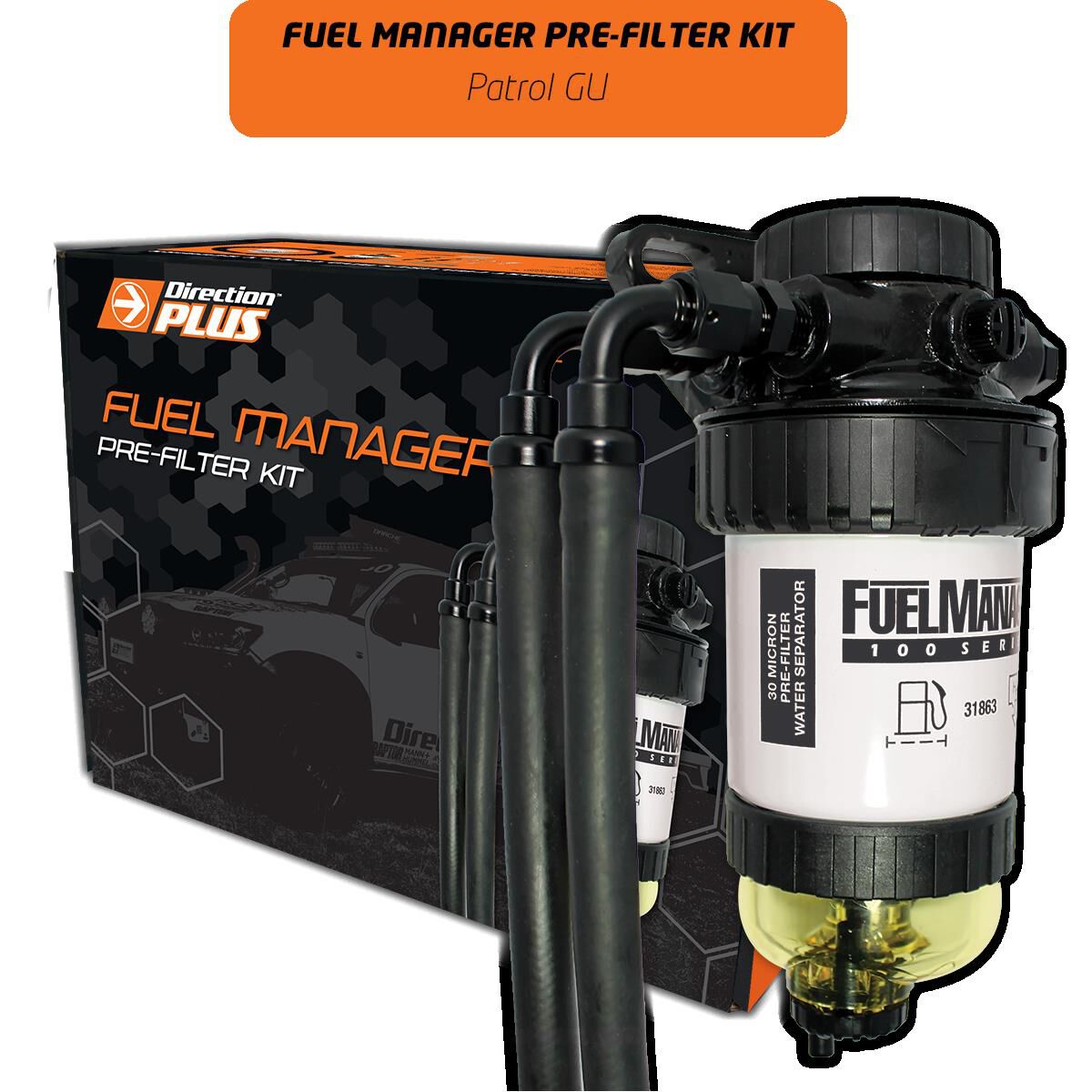FUEL MANAGER PRE-FILTER KIT NISSAN PATROL (FM626DPK), , scaau_hi-res