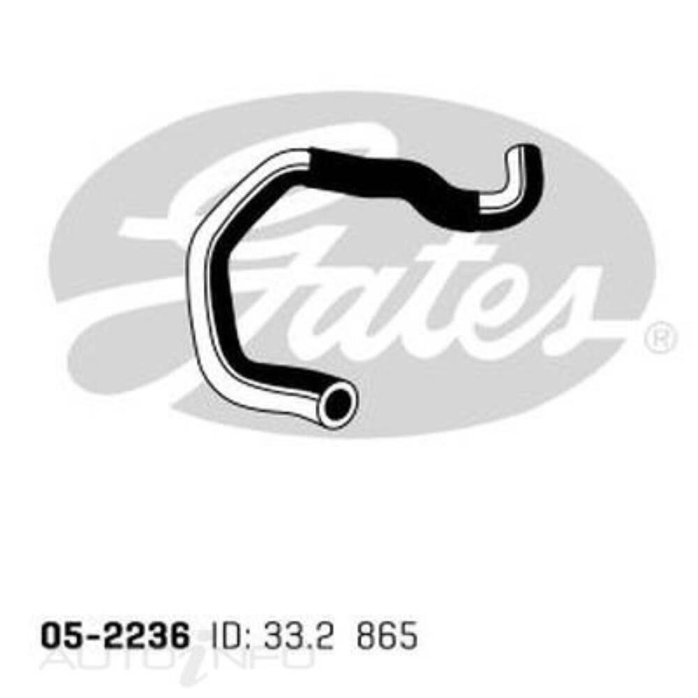 Gates Molded Heater Hose 052236 Supercheap Auto