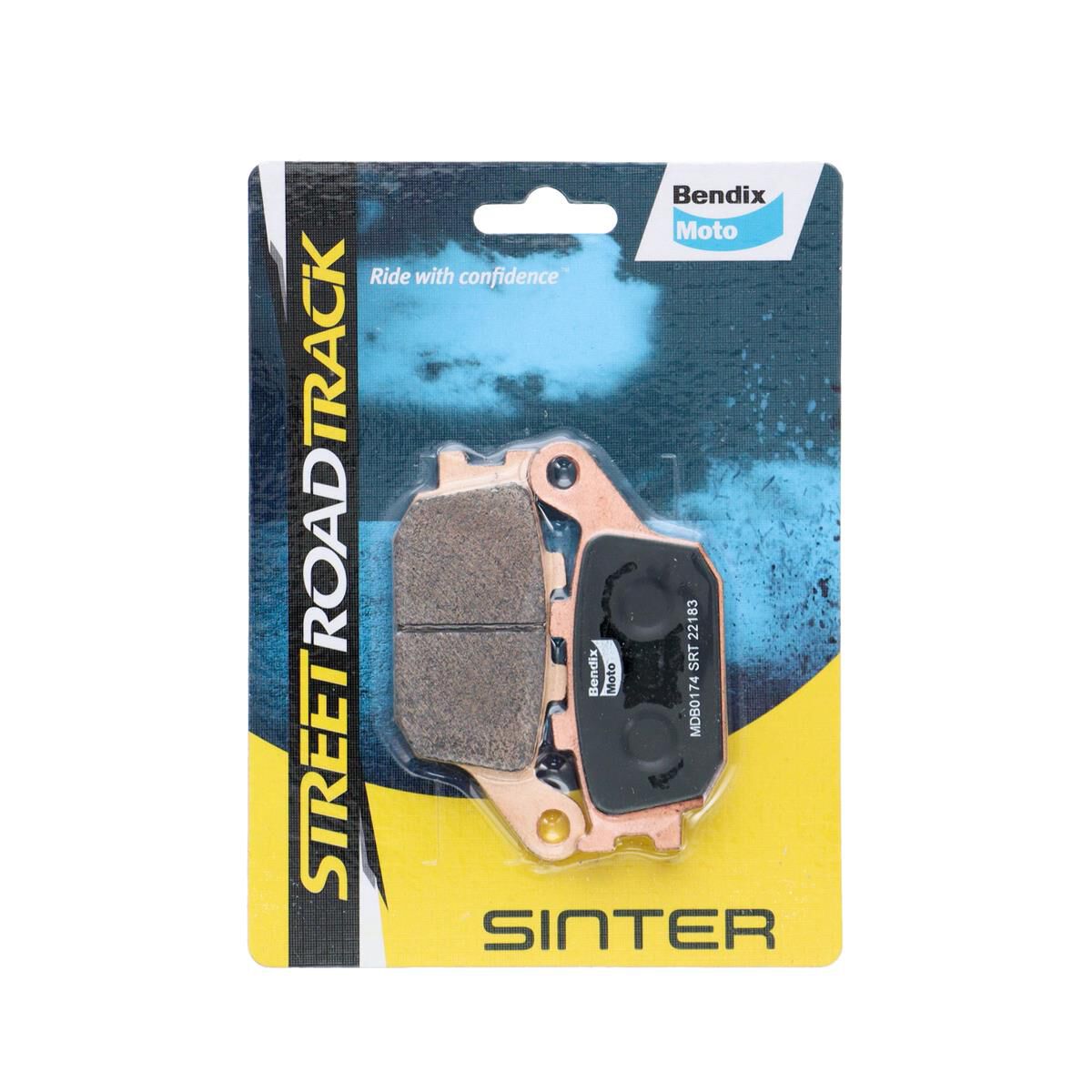 Bendix Moto Street Road Track Motorcycle Pads, , scaau_hi-res
