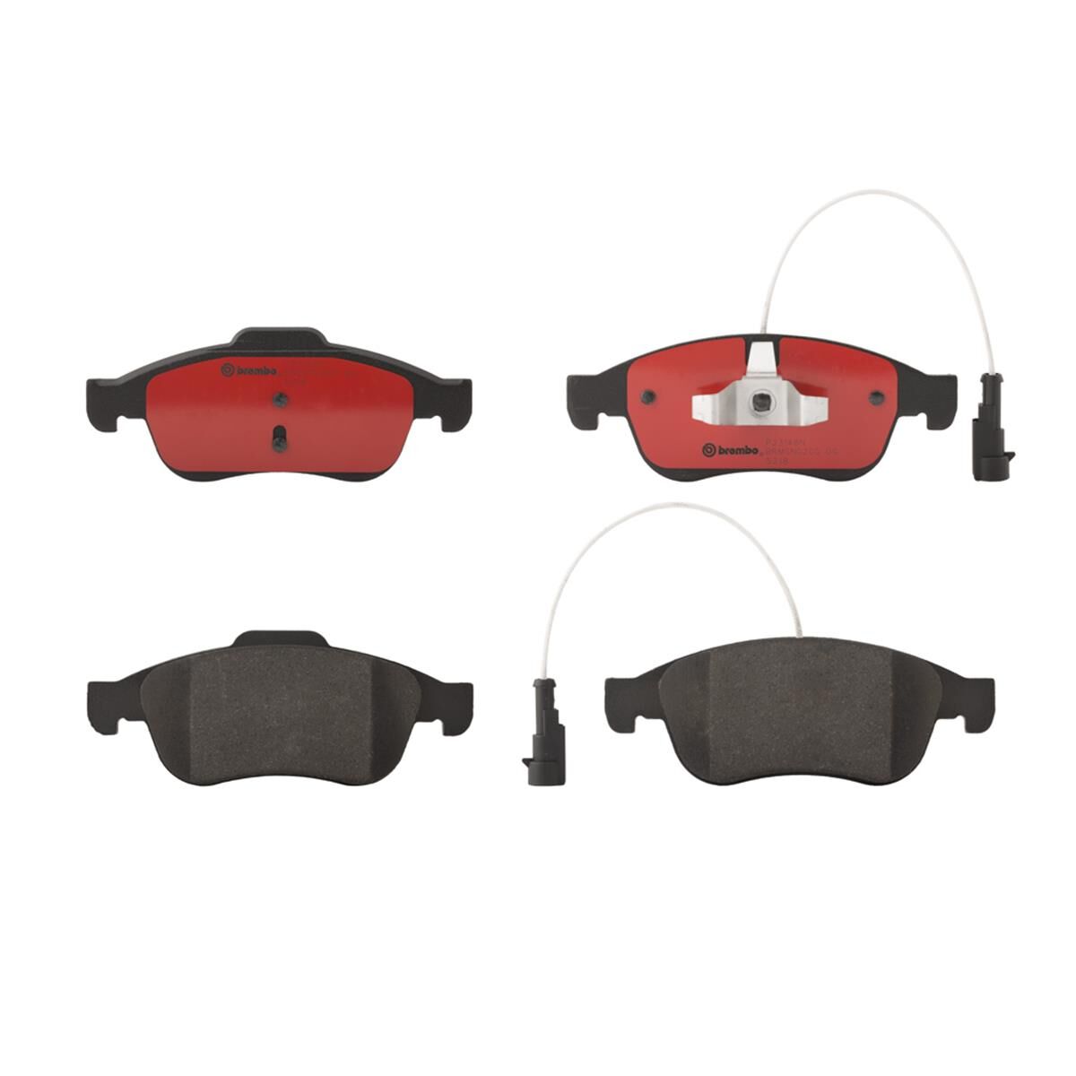 BREMBO DISC PAD SET NAO CERAMIC, , scaau_hi-res