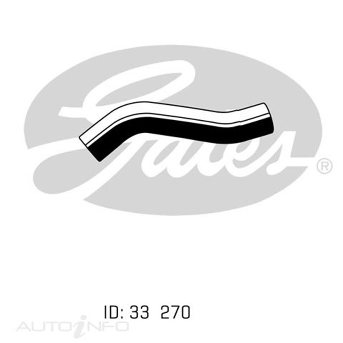 05-2233 GATES RADIATOR HOSE, , scaau_hi-res