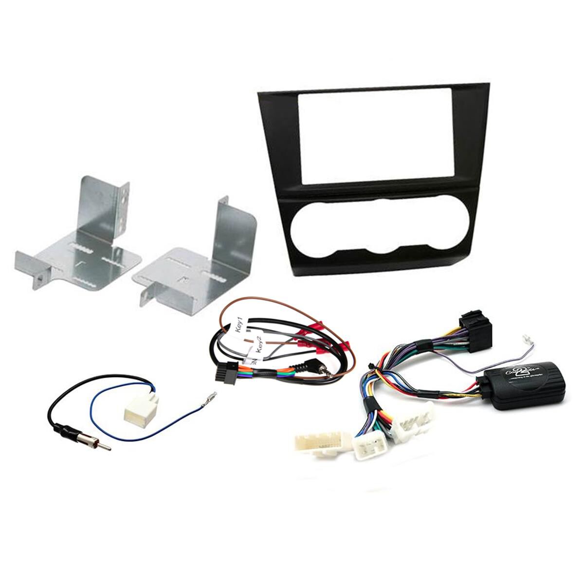 INSTALL KIT TO SUIT SUBARU VARIOUS MODELS (GLOSS BLACK), , scaau_hi-res