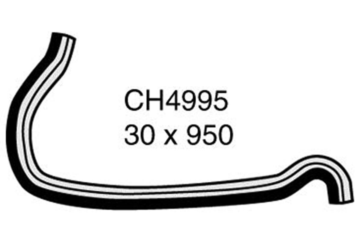 Radiator Upper Hose  - MAZDA MPV LW - 2.5L V6  PETROL - Manual & Auto, , scaau_hi-res