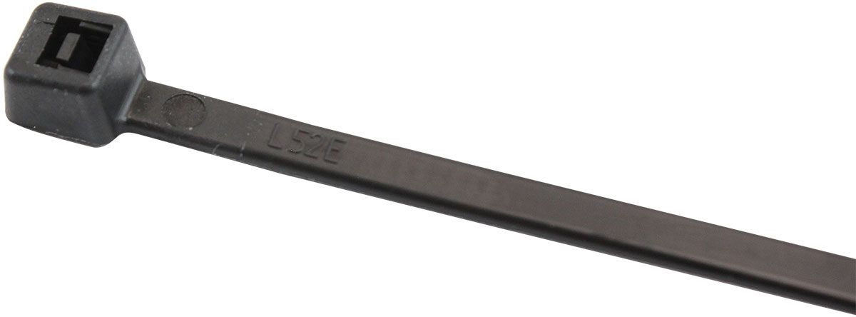 CABLE TIES 3.6MM X 200MM 25 PACK BLACK ZIP TIE PA66, , scaau_hi-res