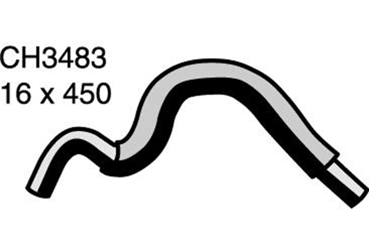 Heater Hose  - TOYOTA CELICA ST184R - 2.2L I4  PETROL - Manual & Auto, , scaau_hi-res