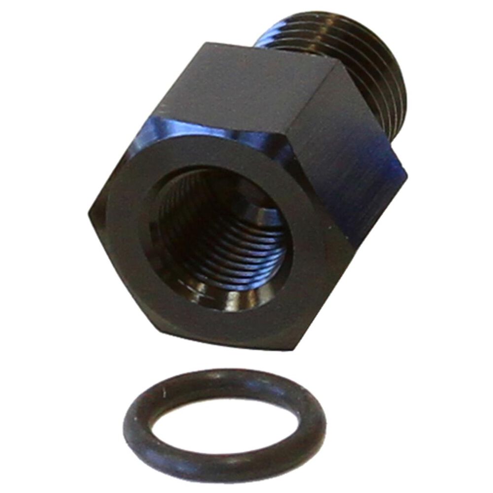 Aeroflow Fuel Rail Adapter (Black), AF642063BLK Supercheap Auto
