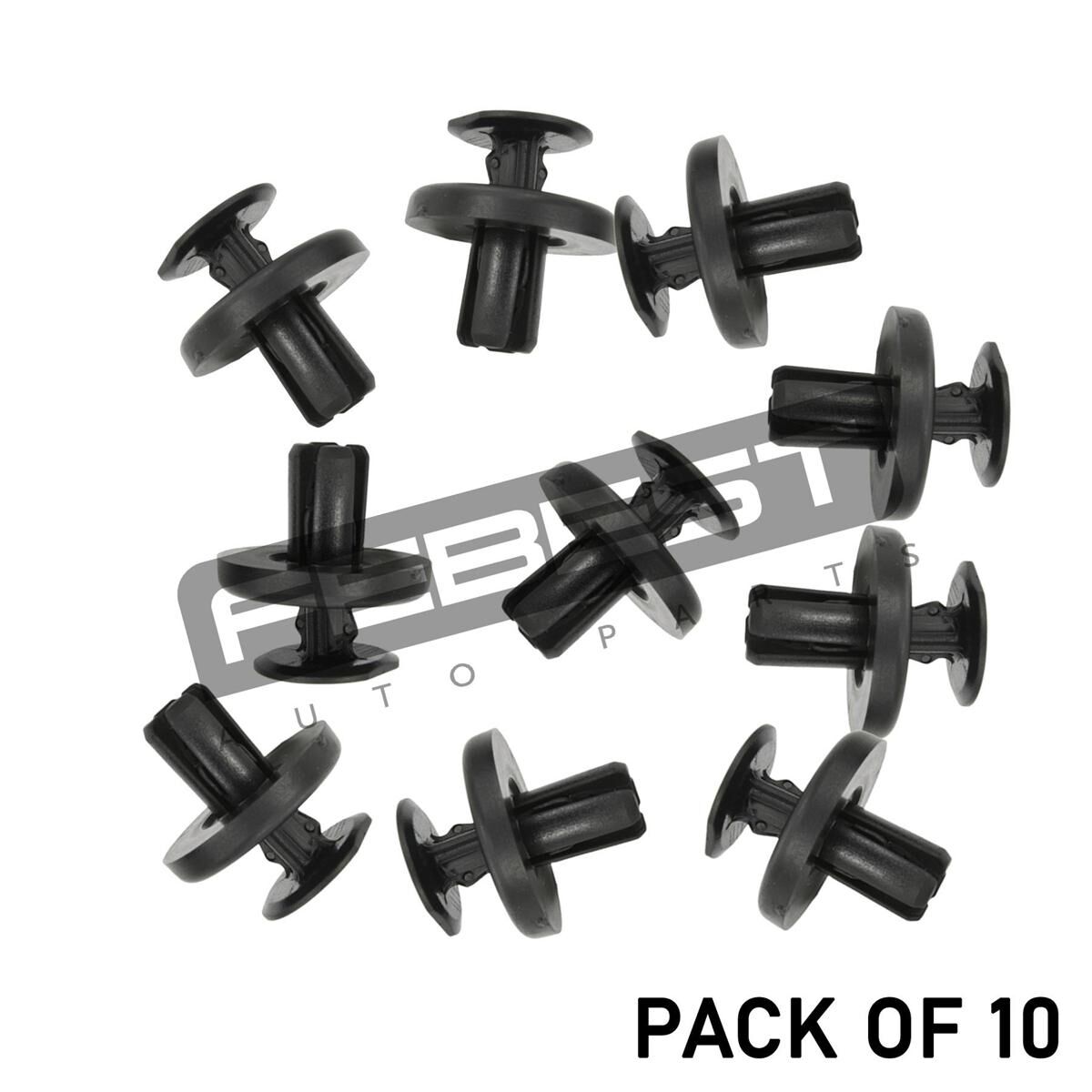 RETAINER CLIP 10 PACK, , scaau_hi-res