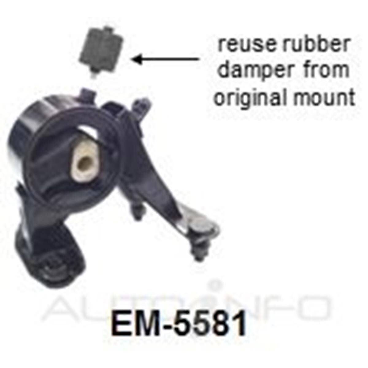 RAV4 ACA38 2.4L 08-ON REAR MTM, , scaau_hi-res