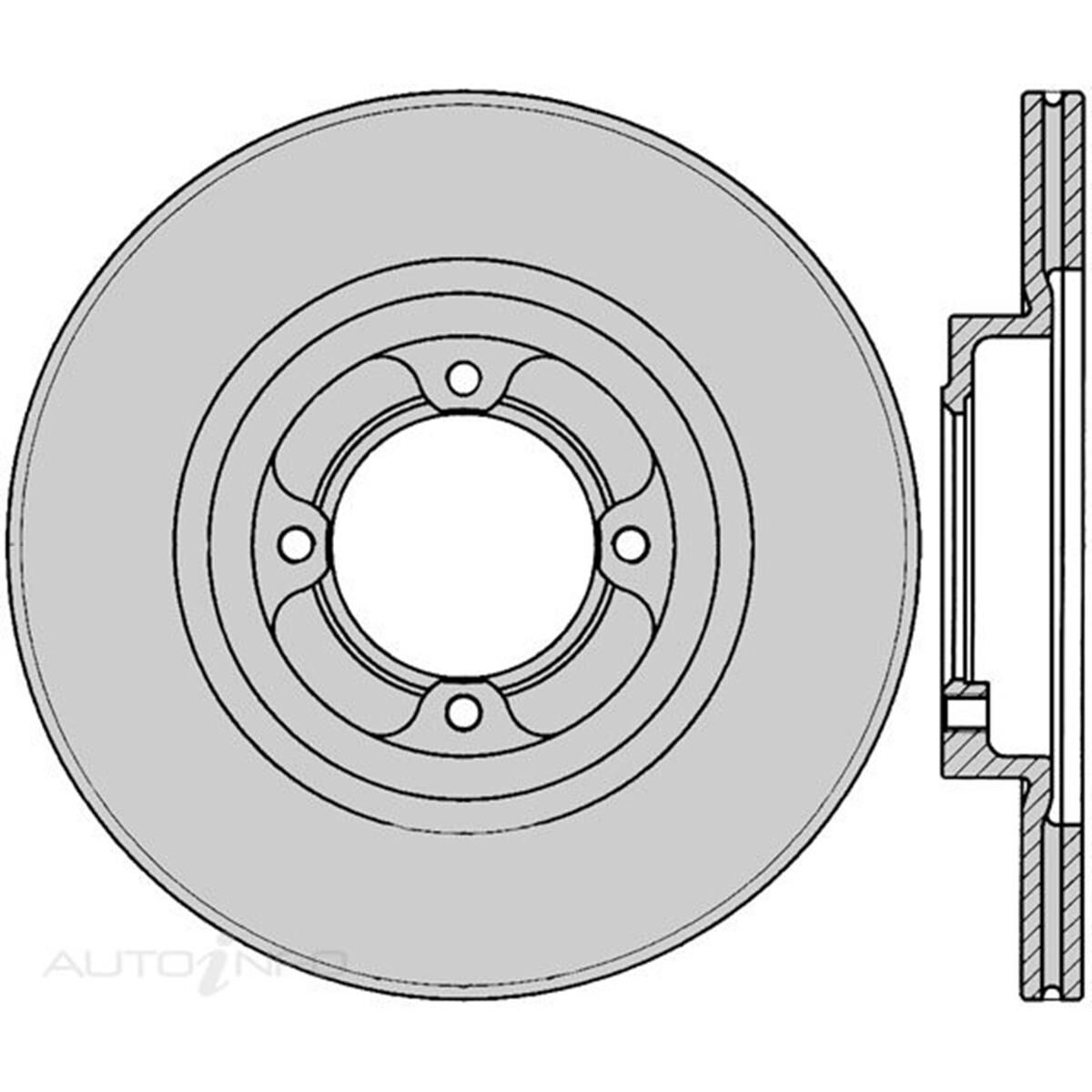 IBS Brake Rotor - Single, BR15422 | Supercheap Auto