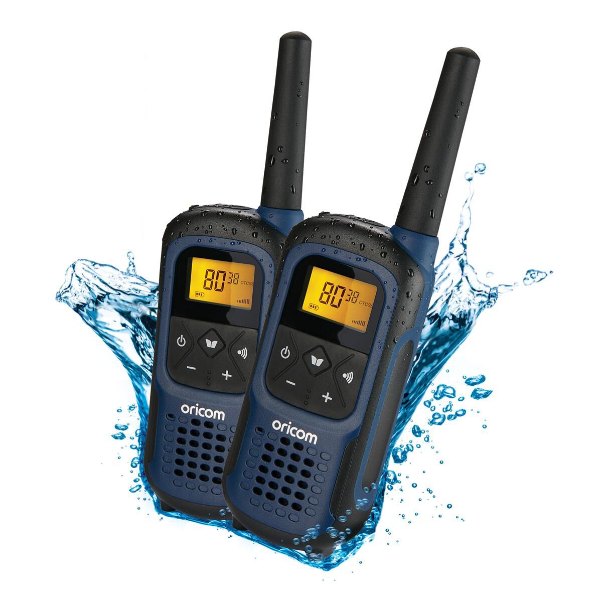Oricom Waterproof IPX7 Portable 2W UHF CB Radio, , scaau_hi-res