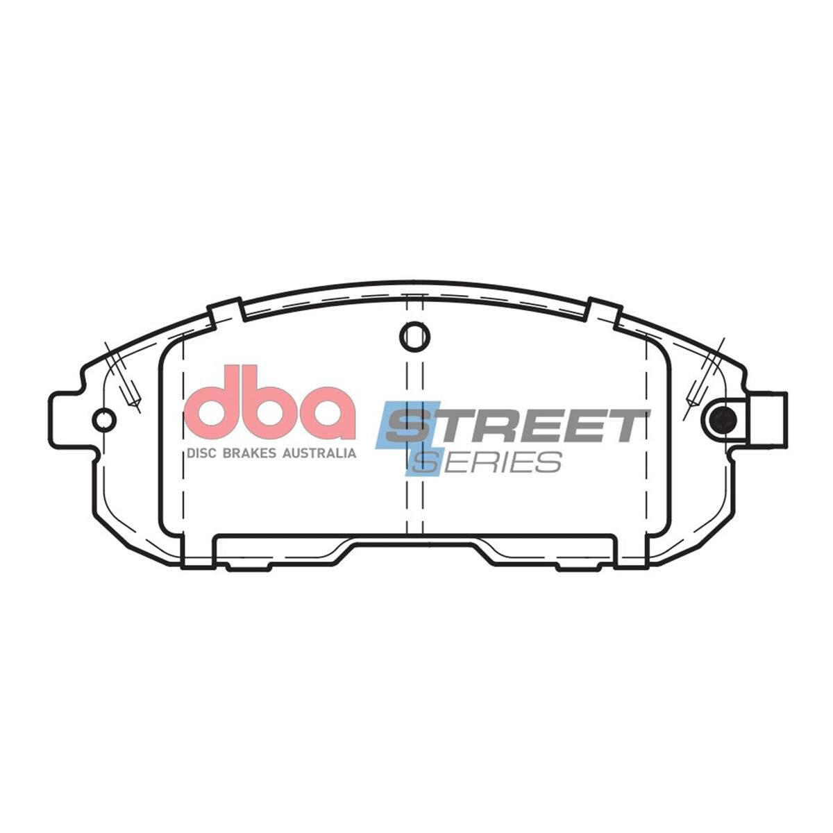 DBA SS STREET SERIES BRAKE PADS [ Nissan Pulsar 2012 - On F ], , scaau_hi-res