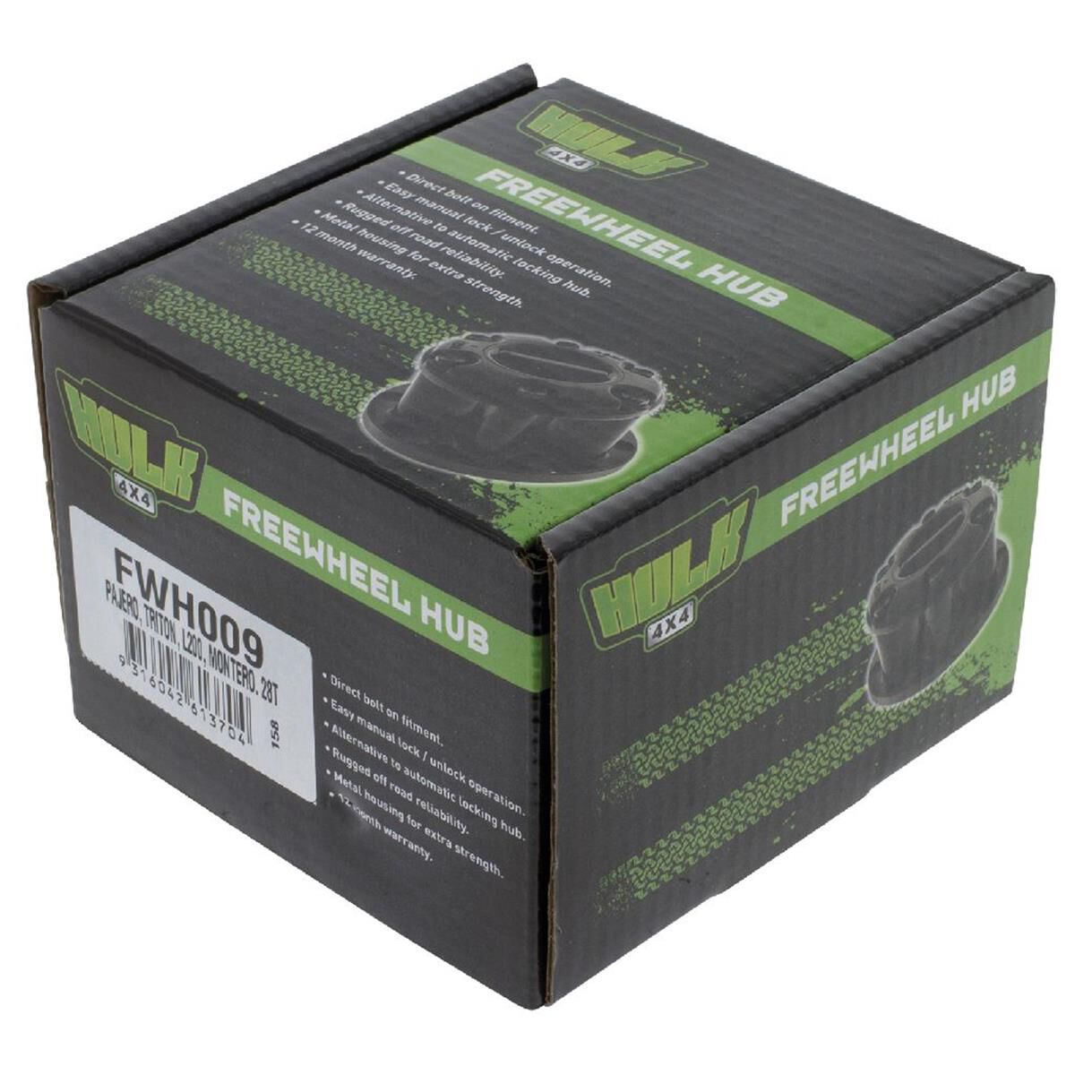 FREE WHEEL HUB TRITON PAJERO L200 MONTERO 88MM PCD PITCHED CIRCLE DIAMETER, , scaau_hi-res