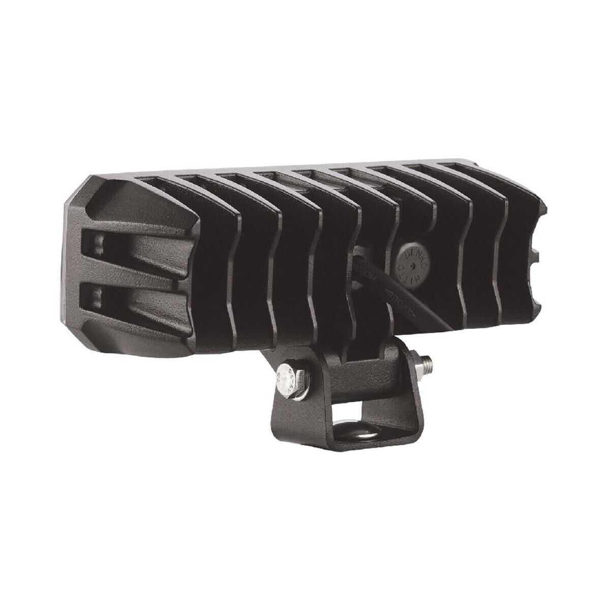 LED RECTGL WORKLAMP FLOOD BEAM 60 Deg 9-36V 14.4W 12 LEDs BLK, , scaau_hi-res