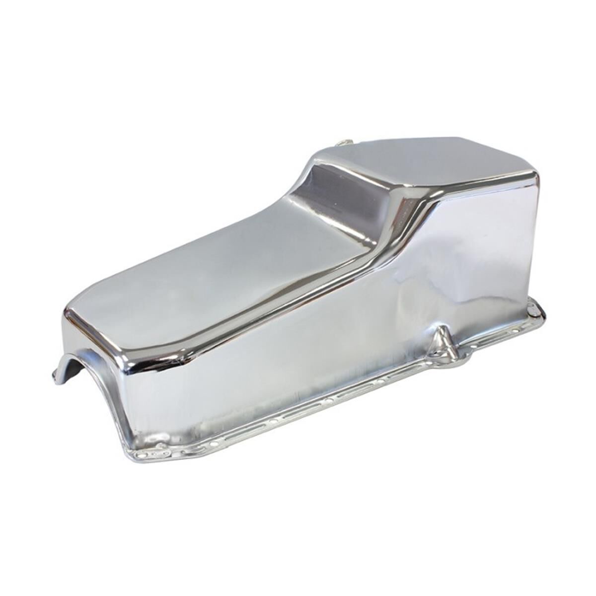 STEEL STOCK OIL PAN SBC CHROME, , scaau_hi-res