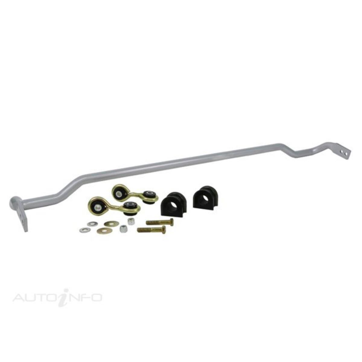 Whiteline BNR37Z Rear Heavy Duty Adjustable Sway Bar - 24mm, 3-Point Adjustable For Improved Handling