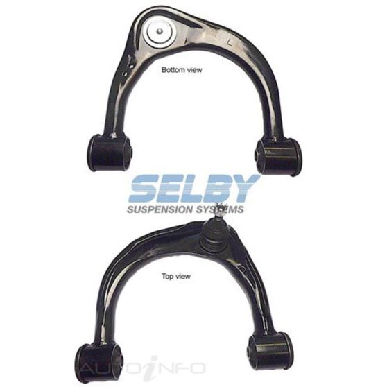 SELBY (F) UPPER CTRL ARM LH TOYOTA HILUX 4WD 4/05-ON, , scaau_hi-res