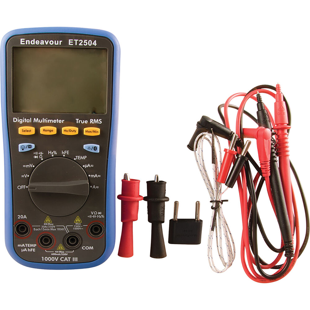 Endeavour Auto Ranging Multimeter Bluetooth Supercheap Auto