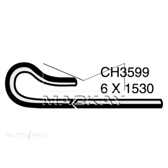 Coolant Recovery Tank Hose  - HOLDEN COMMODORE VN - 3.8L V6  PETROL - Manual & Auto, , scaau_hi-res