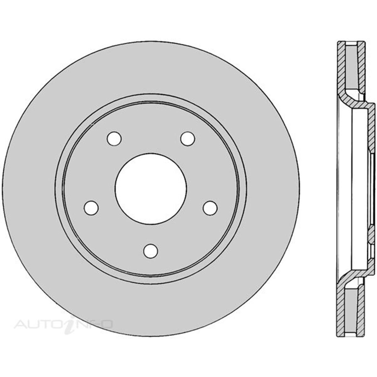 IBS DISC ROTORS DODGE CHRYSLER FRONT, , scaau_hi-res