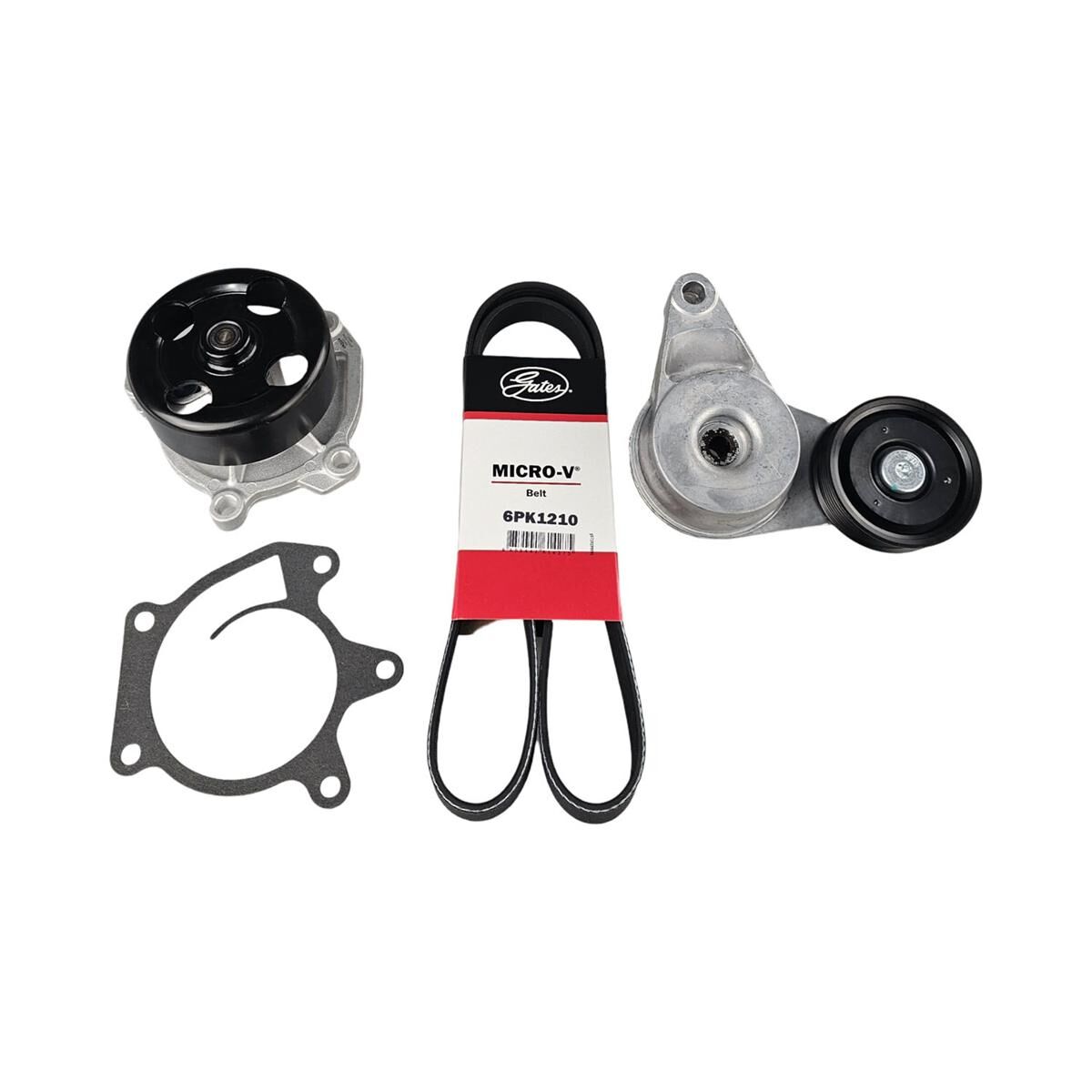DRIVE BELT, TENSIONER & WATER PUMP, , scaau_hi-res