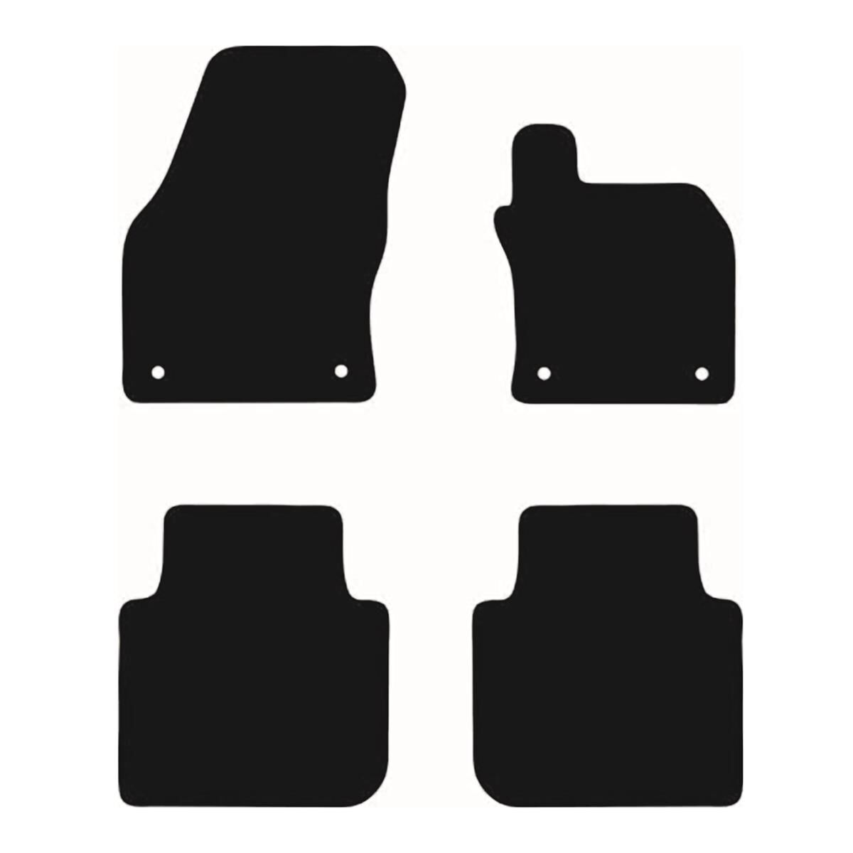 EXECUTIVE RUBBER CAR MATS FOR SKODA KODIAQ (5 SEATS) 2017-2025, , scaau_hi-res