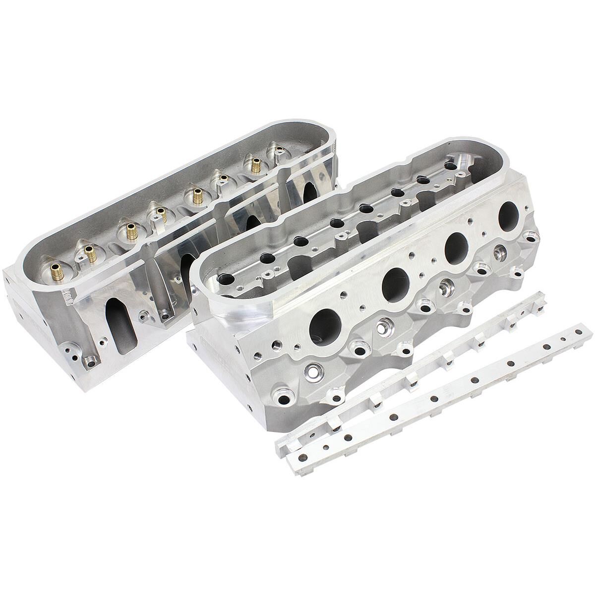 GM LS 240CC ALUMIN HEADS BARE 68CC SUIT 3.90" BORE 6 BOLT RECTANGLE PORT AF 95-0406, , scaau_hi-res