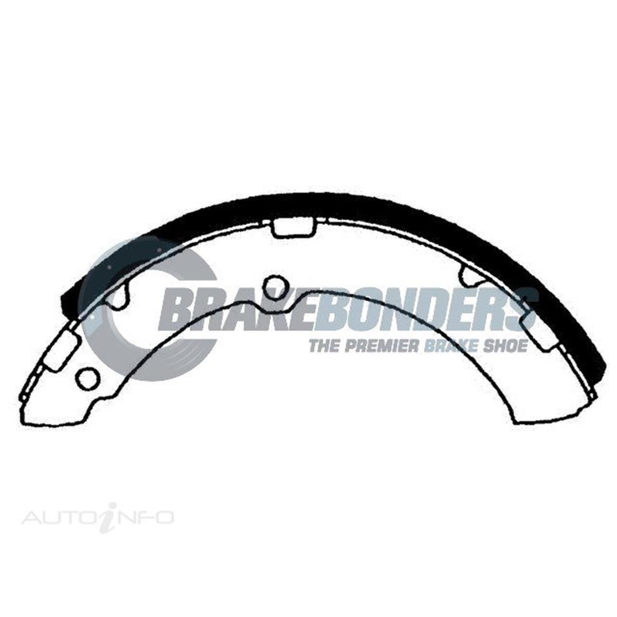 Brake Shoes - Toyota 320mm, , scaau_hi-res