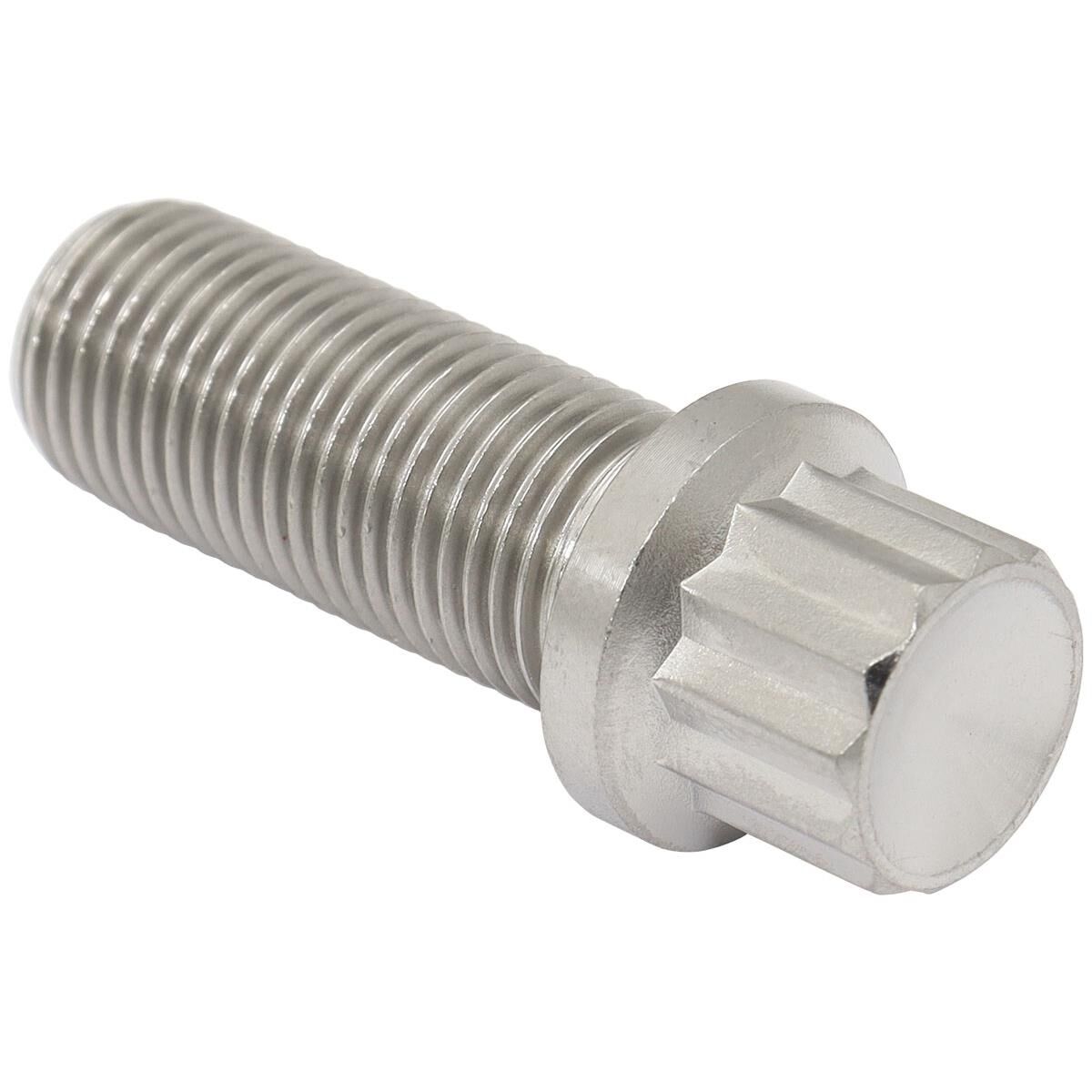 M12X1.25 TITANIUM BOLT 30MMUHL12 POINT SINGLE M12 X 1.25MM, , scaau_hi-res