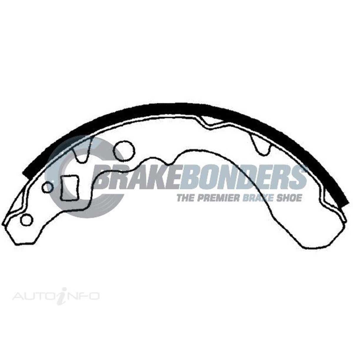 Brake Shoes - Daihatsu 165mm, , scaau_hi-res