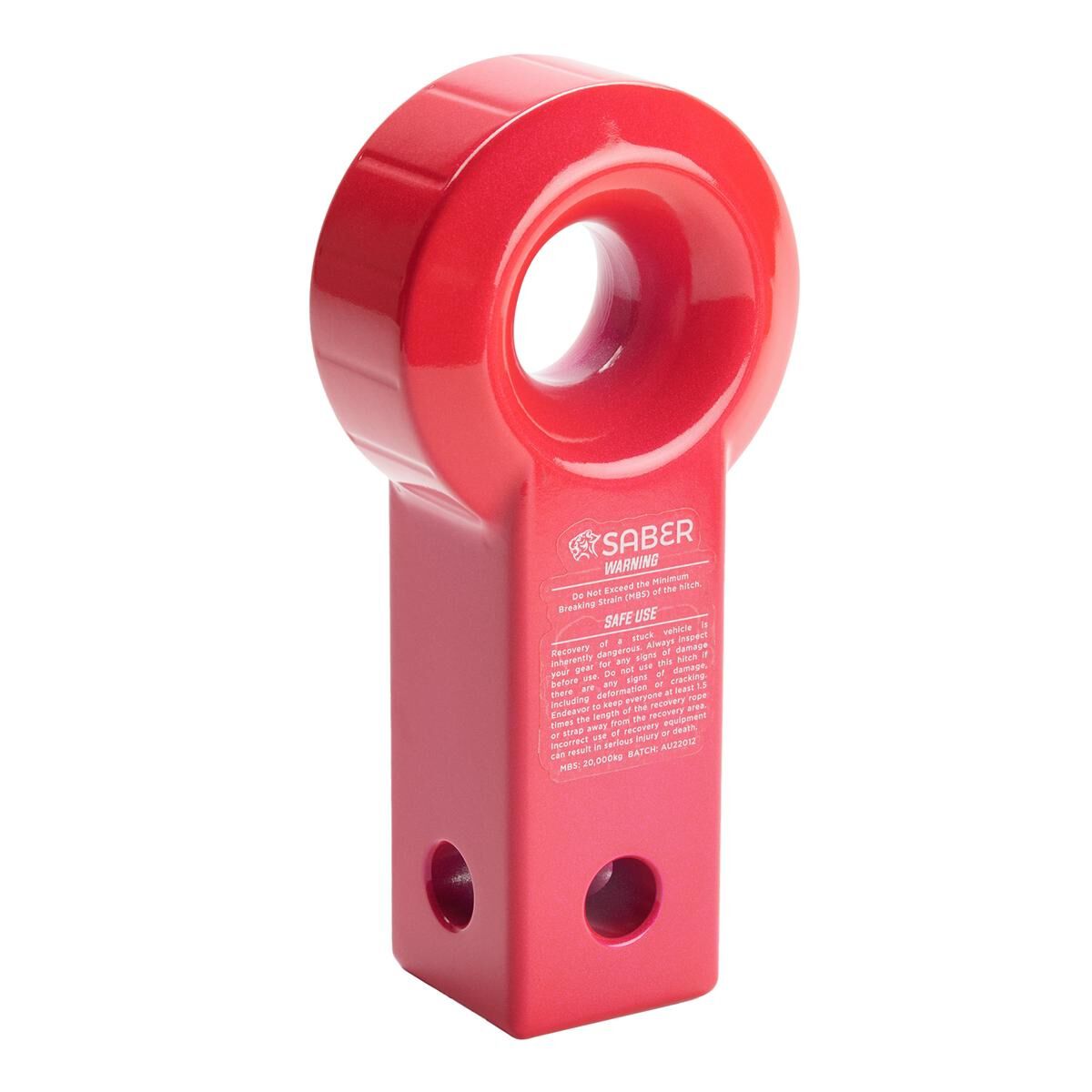 SABER ALUMINIUM RECOVERY HITCH - PRISMATIC PINK, , scaau_hi-res