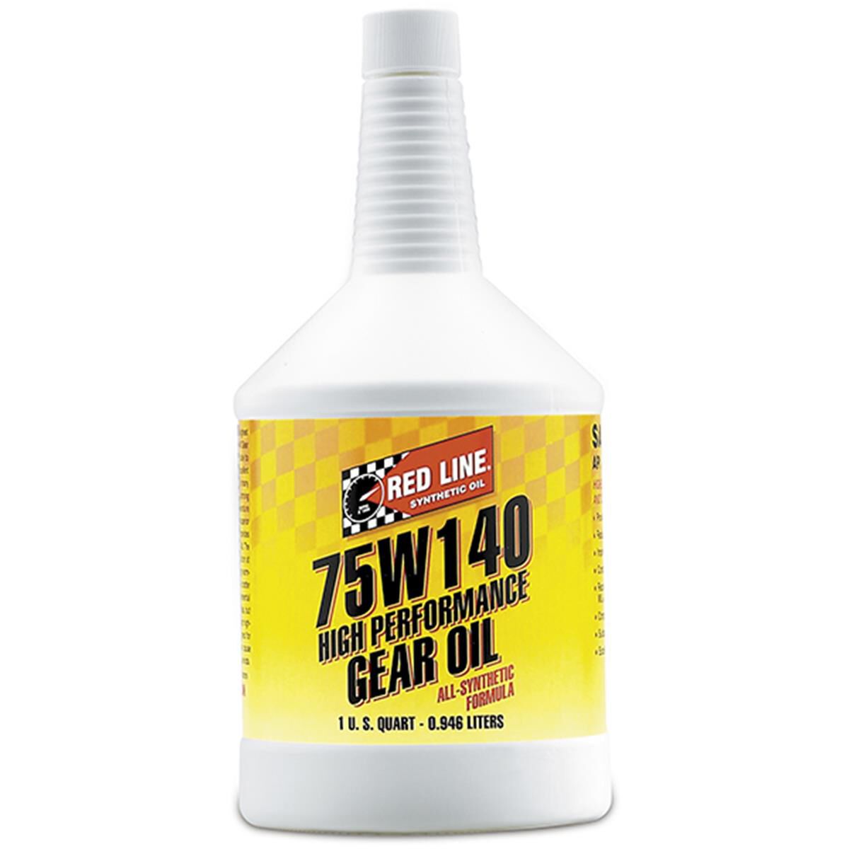 REDLINE GEAR OIL 75W-140 GL5 1 QUART, , scaau_hi-res