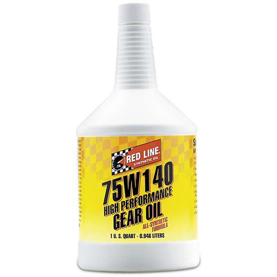 REDLINE GEAR OIL 75W-140 GL5 1 QUART, , scaau_hi-res