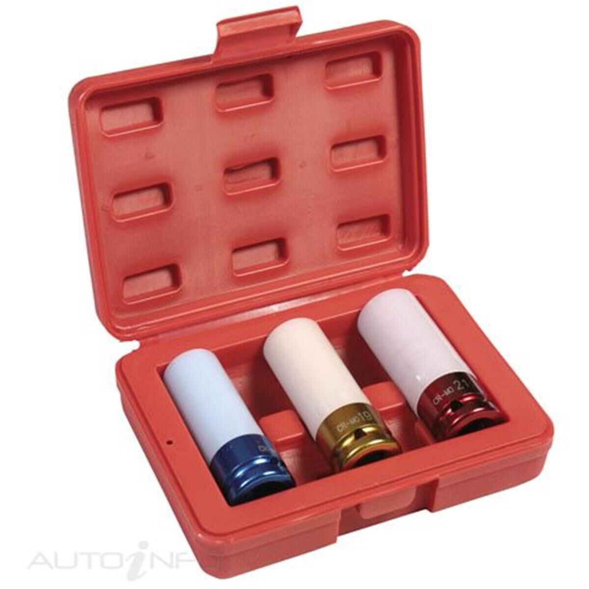 TOLEDO WHEEL NUT SOCKET SET/ METRIC SIZE, , scaau_hi-res