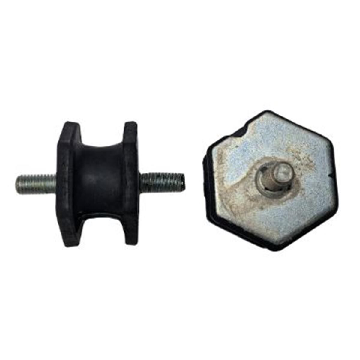 PKT10 EXH RUBBER RENAULT 10PK HEX COTTON REEL 27.5mm HIGH 41mm WIDE M8 THREAD, , scaau_hi-res